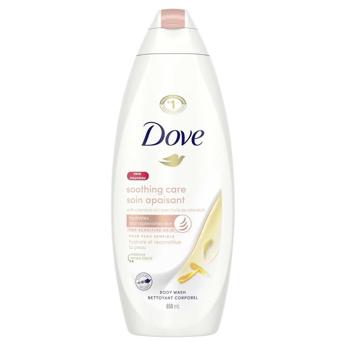 Dove Soothing Care Body Wash 650ml - Shams Shopping Centre Dove  