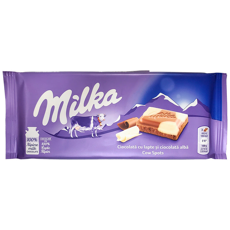 Milka Happy Cow Spots Chocolate Bar 100g