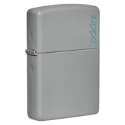 Zippo 49452L Flat Grey Zippo Logo - Shams Shopping Centre Zippo  