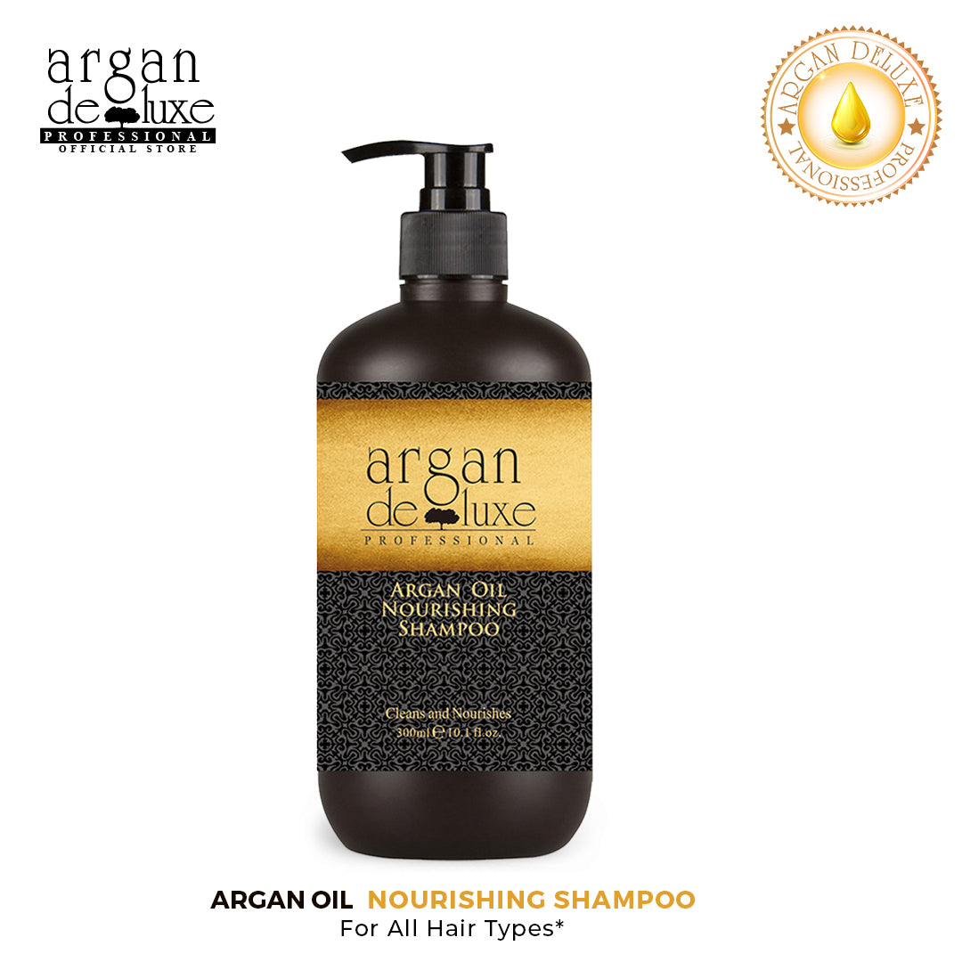 Argan De Lux Professional Argan Oil Nourishing Shampoo 300ml - Shams Shopping Centre Argan De Luxe  
