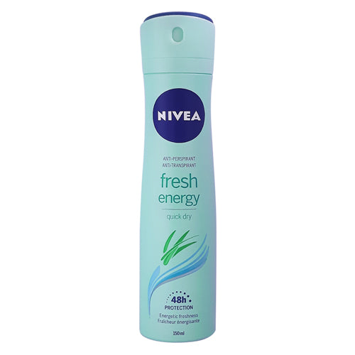 Nivea Fresh Energy Body Spray 150ml - Shams Shopping Centre Nivea  
