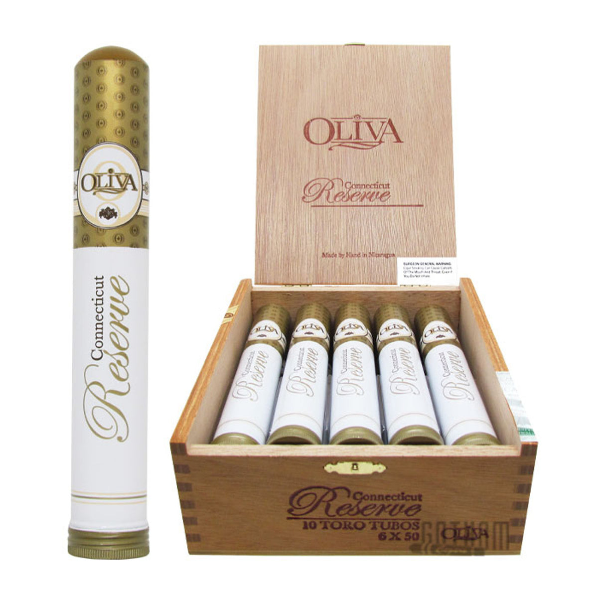 Oliva Connecticut Reserve Toro Tubos  (Single Cigar) - Shams Shopping Centre Oliva  