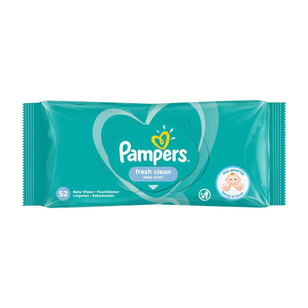 Pampers Fresh Clean Baby Wipes 52s - Shams Shopping Centre PAMPERS  