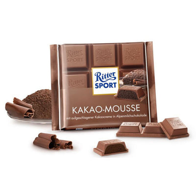 Ritter Sport Cocoa Mousse 100g - Shams Shopping Centre Ritter Sport  