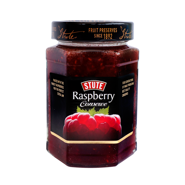 Stute Raspberry Extra Jam 340g - Shams Shopping Centre Stute  