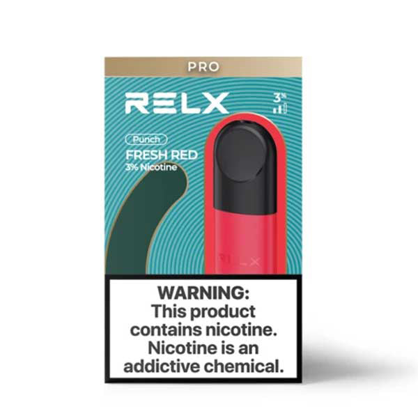 Relx Punch Fresh Red Pod 3% - Shams Shopping Centre Elite  
