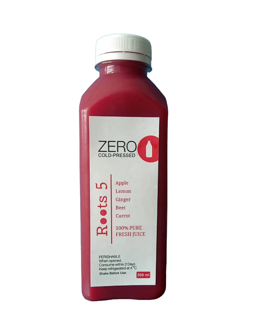 Zero Suger Roots 5 Mix Juice Bottle 500ml - Shams Shopping Centre Zero  