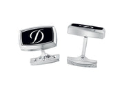 St.Dupont CL Label D Black/Steel (005570) - Shams Shopping Centre ST Dupont  