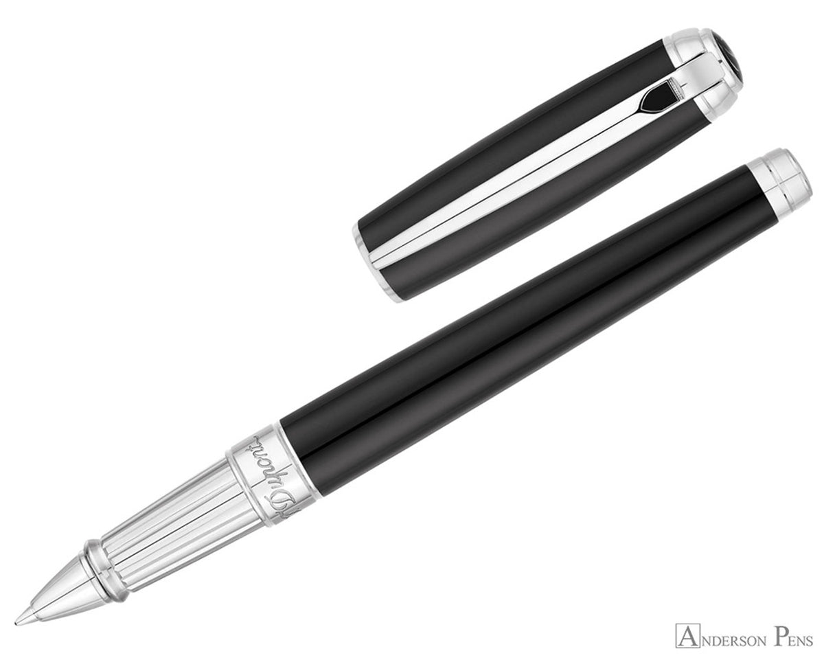 St Dupont Wi Line D RB Largeb Black/ Pall (412100L) - Shams Shopping Centre ST Dupont  