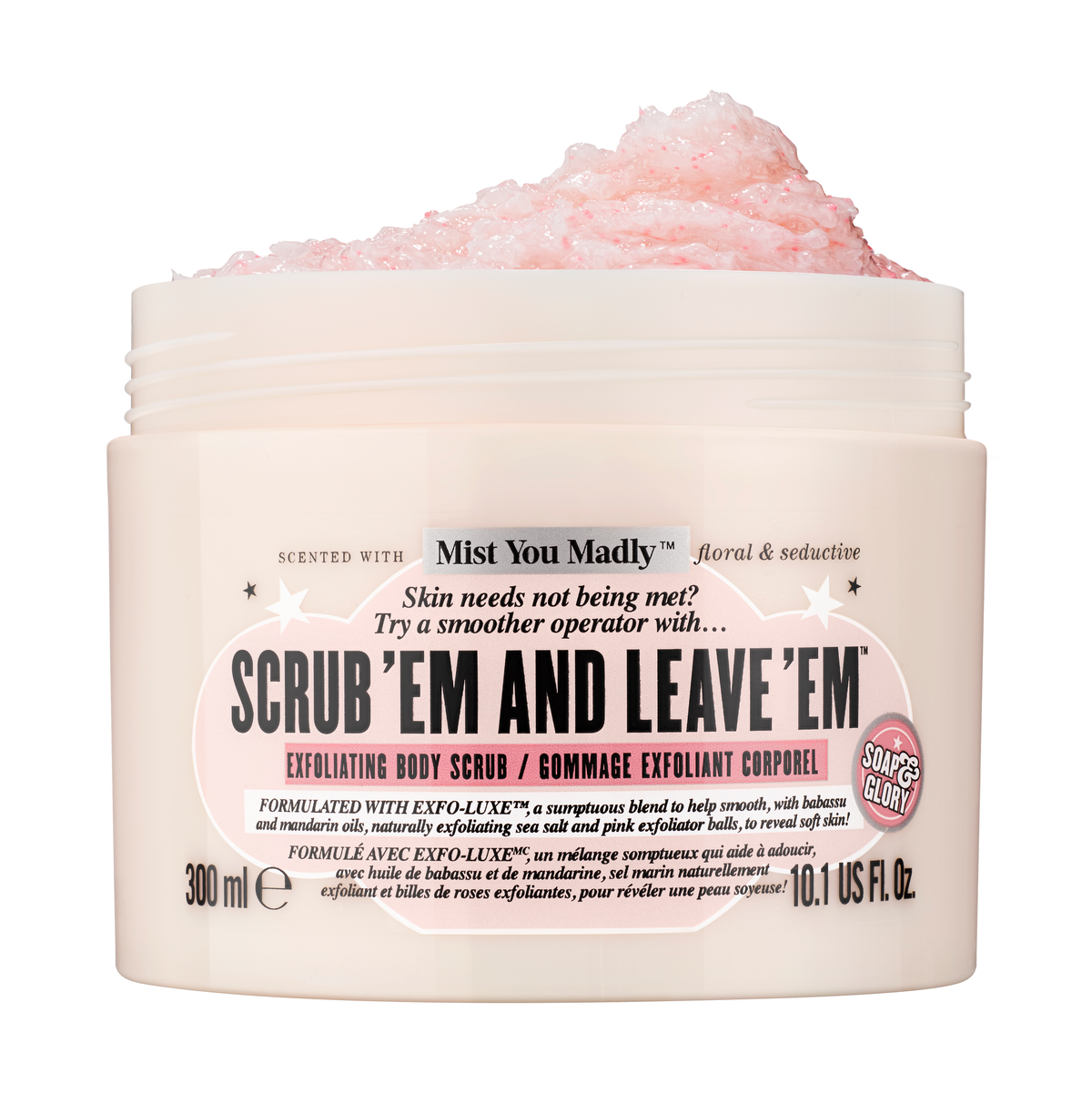 S&G Mist You Madly Exfoliating Body Scrub 300ml - Shams Shopping Centre SOAP & GLORY  