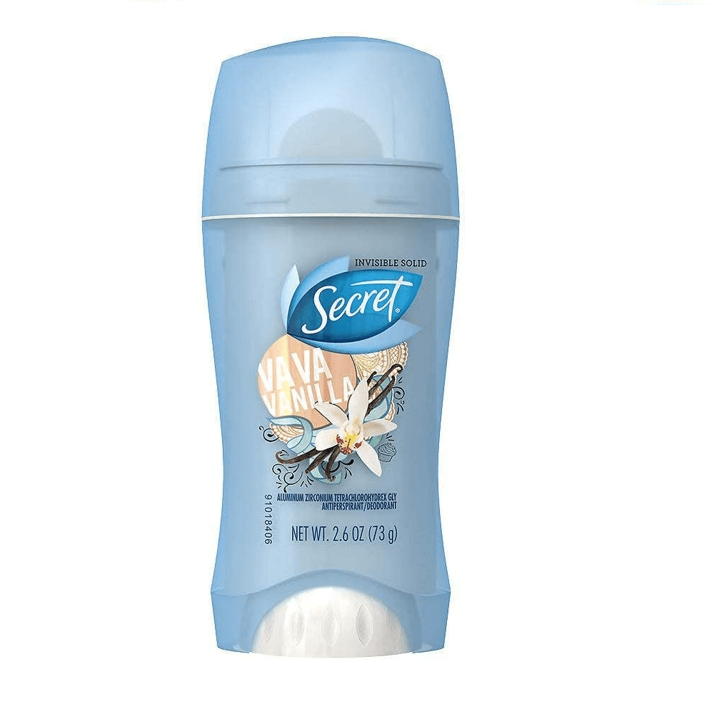 Secret Scent Expressions Va Va Vanilla Invisible Solid 73g - Shams Shopping Centre Secret  