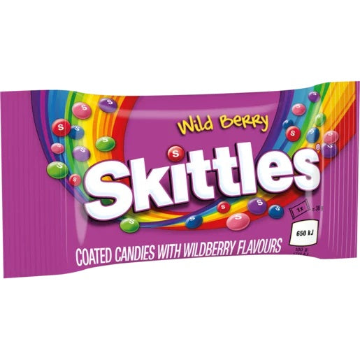 Skittles Wild Berry 38g - Shams Shopping Centre Skittles  