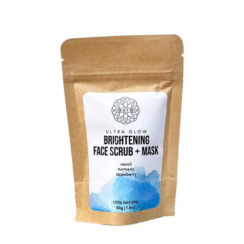 Aura Ultra Glow Face Scrub Mask 50g - Shams Shopping Centre Aura Craft  