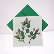 Shams Leafs Greeting Card - Shams Shopping Centre Shams Shopping Centre  