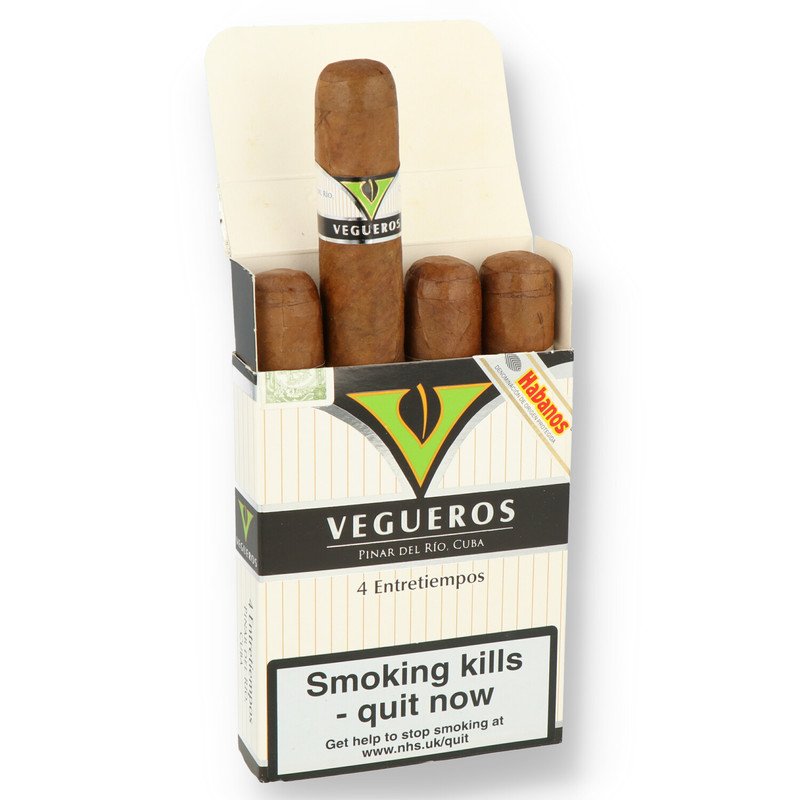 Vegueros 4 Entretiempos Cigar (Pack of 4 Cigar) - Shams Shopping Centre Vegueros  