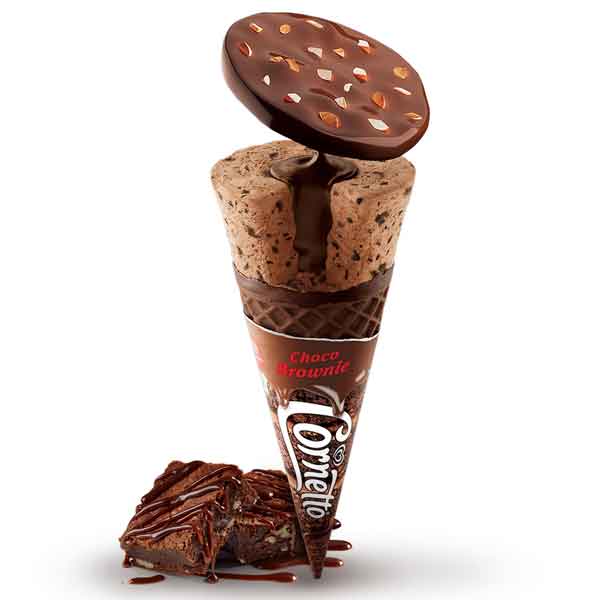 Walls Cornetto Brownie Disc Ice Cream - Shams Shopping Centre Walls  