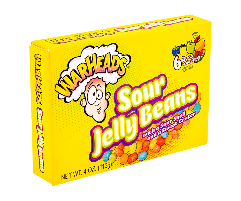Warheads Sour Jelly Beans 113g - Shams Shopping Centre Warheads  