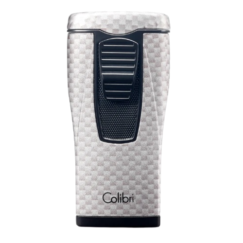 Colibri Lighter-Monaco Carbon Fibre-Silver LI880T11 - Shams Shopping Centre Colibri  