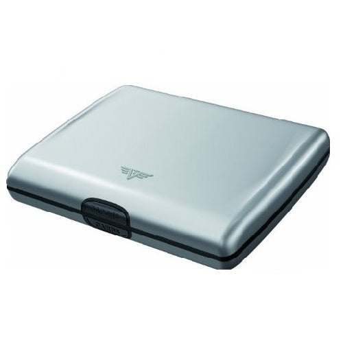 Tru Virtu Large Wallet RAY Silver Arrow Aluminium Rfid Card Checkbook Money Clip Purse Vitru - Shams Shopping Centre Tru Virtu  