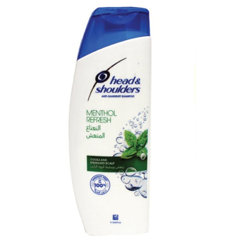 H&S Menthol Refresh Shampoo 185ml - Shams Shopping Centre Head & Shoulders  