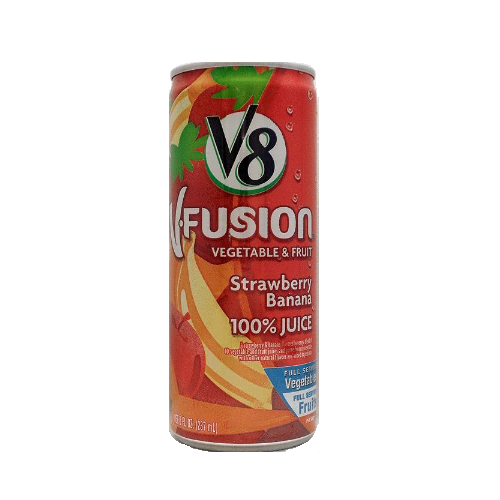 V8 V-Fusion Strawberry Banana 237ml - Shams Shopping Centre Misc Drinks  