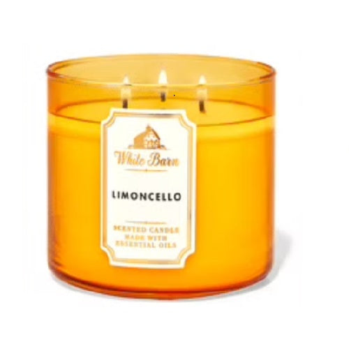 BBW White Barn Limoncello Scented Candle 411g - Shams Shopping Centre Bath & Body Works  