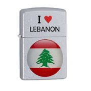 Zippo 205 I Heart Lebanon Design - Shams Shopping Centre Zippo  
