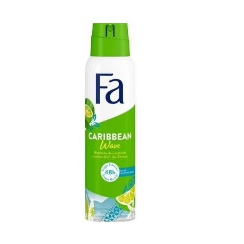 Fa Caribbean Wave Lemon Deodorant Spray 200ml - Shams Shopping Centre Fa  