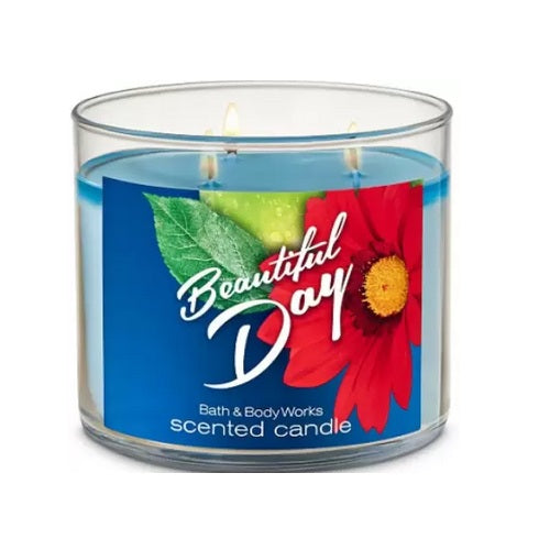 BBW Beautiful Day Scented Candle 411g - Shams Shopping Centre Bath & Body Works  