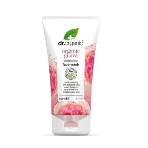 Dr.Organic Guava Exfoliating Face Wash 150ml - Shams Shopping Centre Dr.Orgnic  