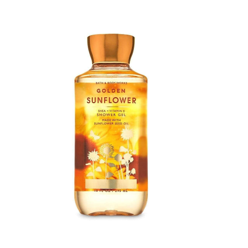 BBW Golden Sunflower Shower Gel 295ml - Shams Shopping Centre Bath & Body Works  