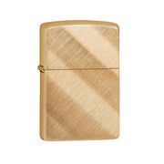 Zippo 29675 Diagonal Wave Brass - Shams Shopping Centre Zippo  