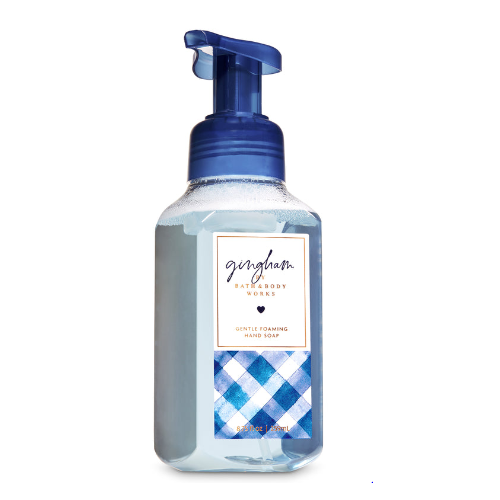 BBW Gingham Hand Soap 259ml - Shams Shopping Centre Bath & Body Works  