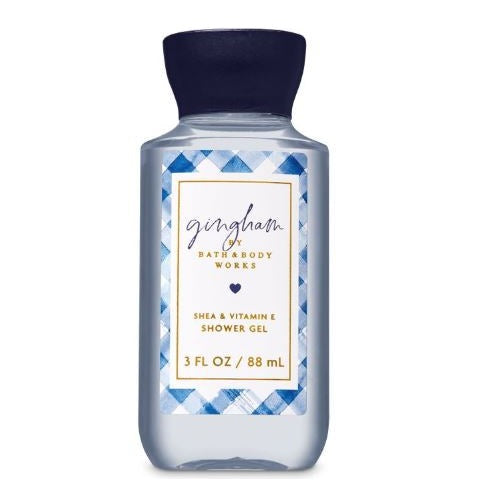 BBW Gingham Shower Gel 88ml - Shams Shopping Centre Bath & Body Works  