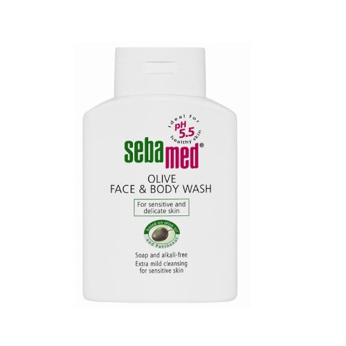 Sebamed Olive Face & Body Wash 200ml - Shams Shopping Centre Seba Med  