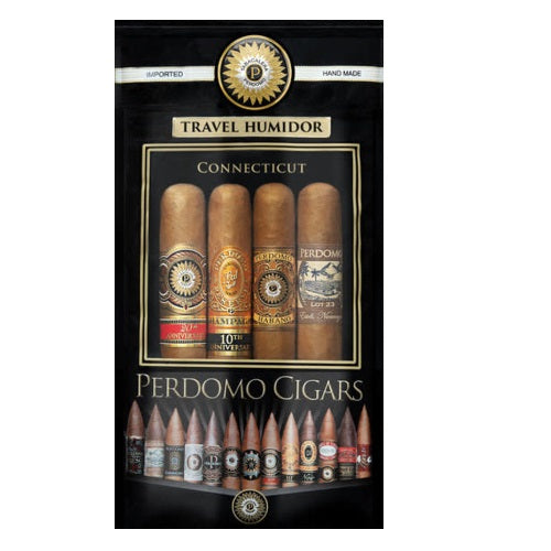 Perdomo Humidified Connecticut 4 Cigars (Full Box)