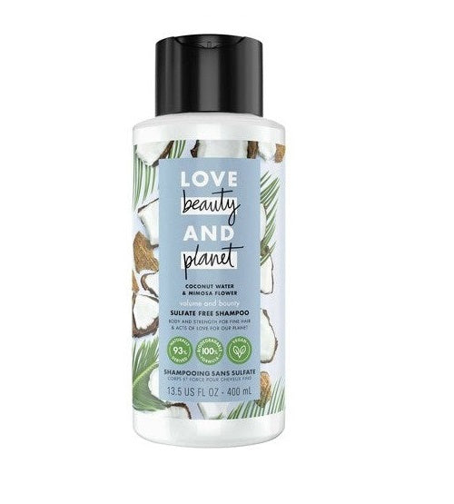 Love Beauty And Planet Volume And Bounty Sulfate Free Shampoo 400ml - Shams Shopping Centre Love Beauty And Planet  