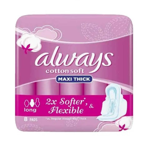 Always Maxi Thick Long 6pcs - Shams Shopping Centre Always  