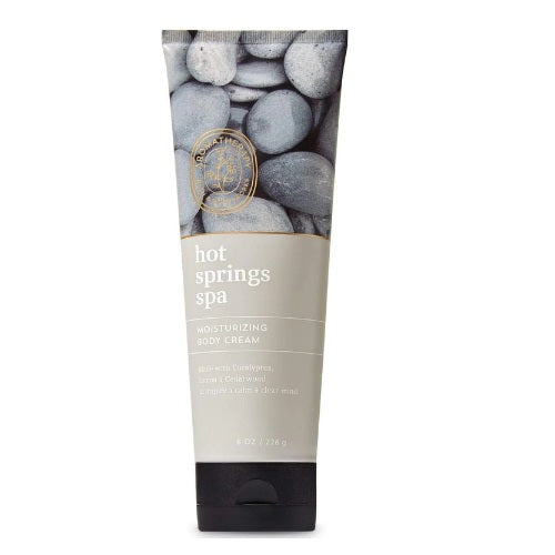 BBW Aromatherapy Hot Springs SPA Body Cream 226g - Shams Shopping Centre Bath & Body Works  