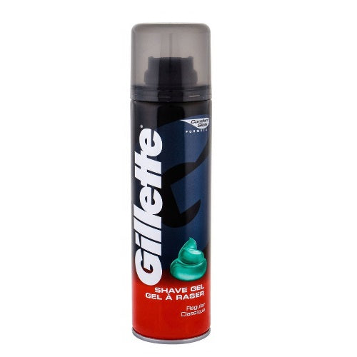Gillette regular shave gel 200ml - Shams Shopping Centre Gillette  