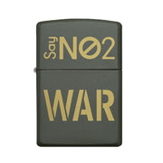 Zippo 221 Say No To War Design - Shams Shopping Centre Zippo  