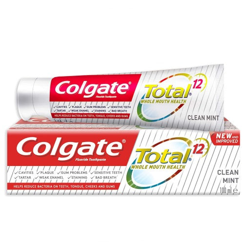 Colgate Total Clean Mint Tooth Paste 100ml - Shams Shopping Centre Colgate  