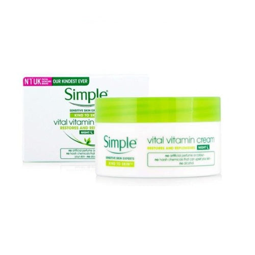 Simple Vital Vitamin Cream 50ml - Shams Shopping Centre SIMPLE  