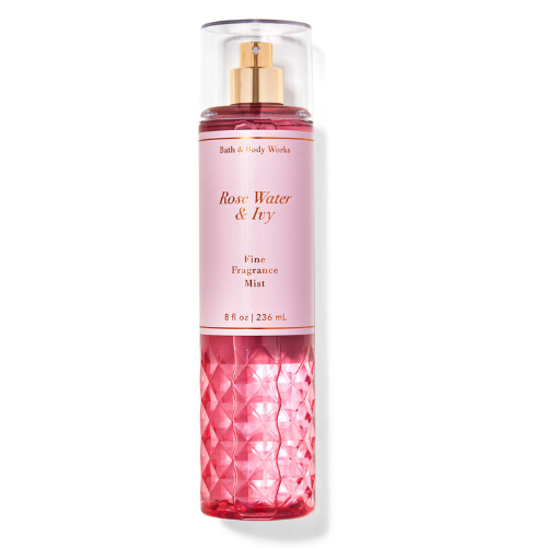 BBW Rose Water & IVY Fine Fragnance Mist 236ml - Shams Shopping Centre Bath & Body Works  