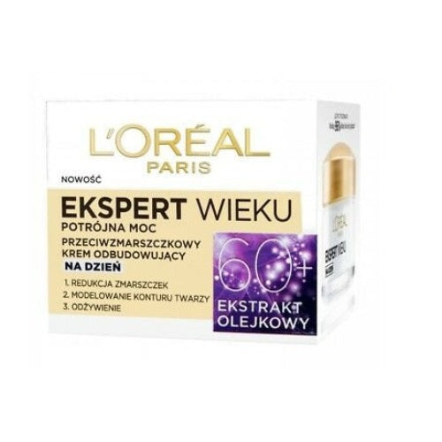 Loreal 60+ Wrinkle Expert Cream 50ml - Shams Shopping Centre Loreal  