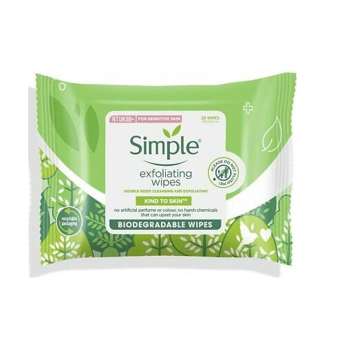 Simple Exfoliating Wipes 20 Pcs - Shams Shopping Centre Simple  
