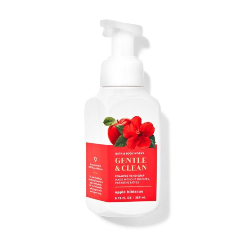 BBW Gentle & Clean Apple Hibiscus Gentle Foaming Hand Soap 259ml - Shams Shopping Centre Bath & Body Works  