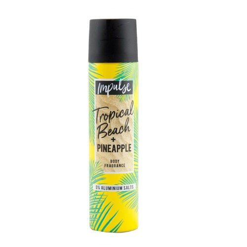 Impulse Tropical Beach Pineapple Body Fragrance 75ml - Shams Shopping Centre Impulse  