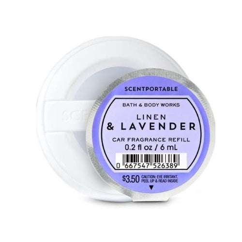 BBW Lenin & Lavender Car Fragrance Refill 6ml - Shams Shopping Centre Bath & Body Works  