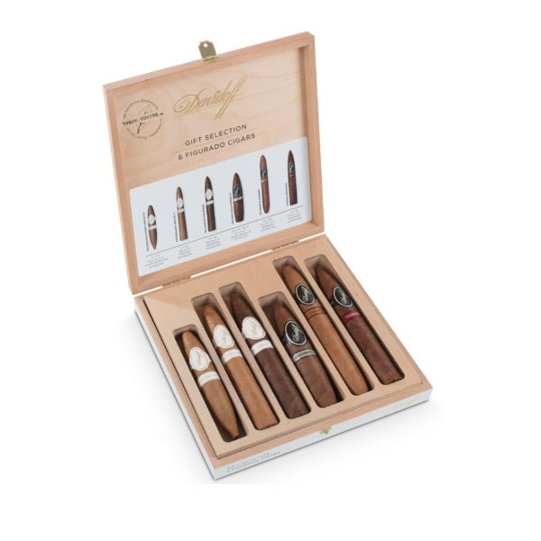 Davidoff Gift Selection 6 Figarado Cigars-Box (Full Box) - Shams Shopping Centre Davidoff  